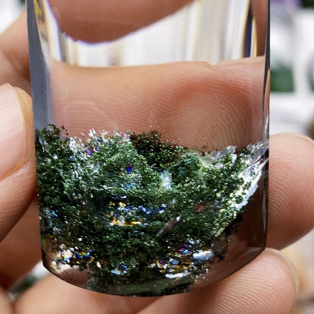 水晶吊坠银S925镶嵌露****喵吊坠