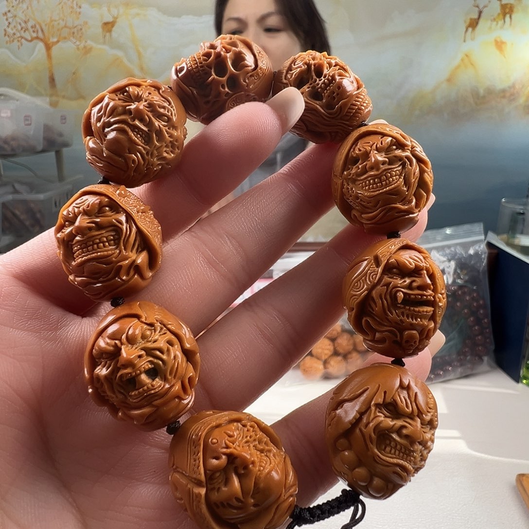 盘***景吊坠橄榄核橄榄核