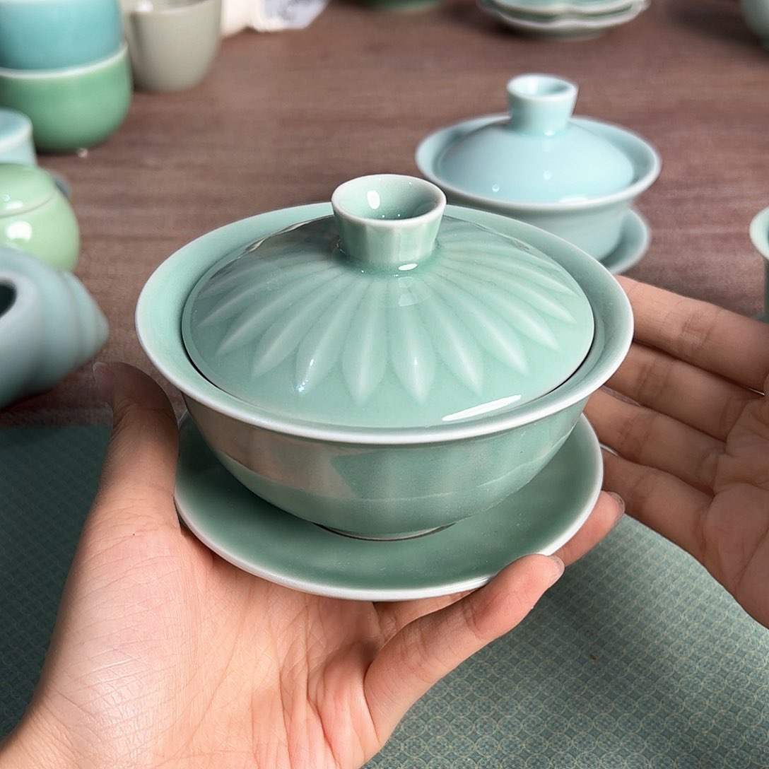 云间青瓷小米茶器