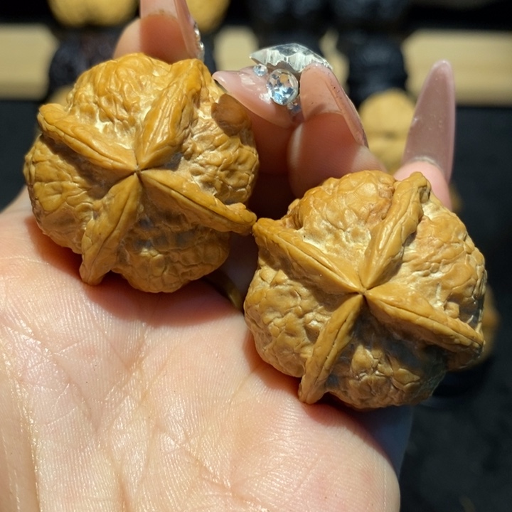 核桃摆台9号四棱34尺寸