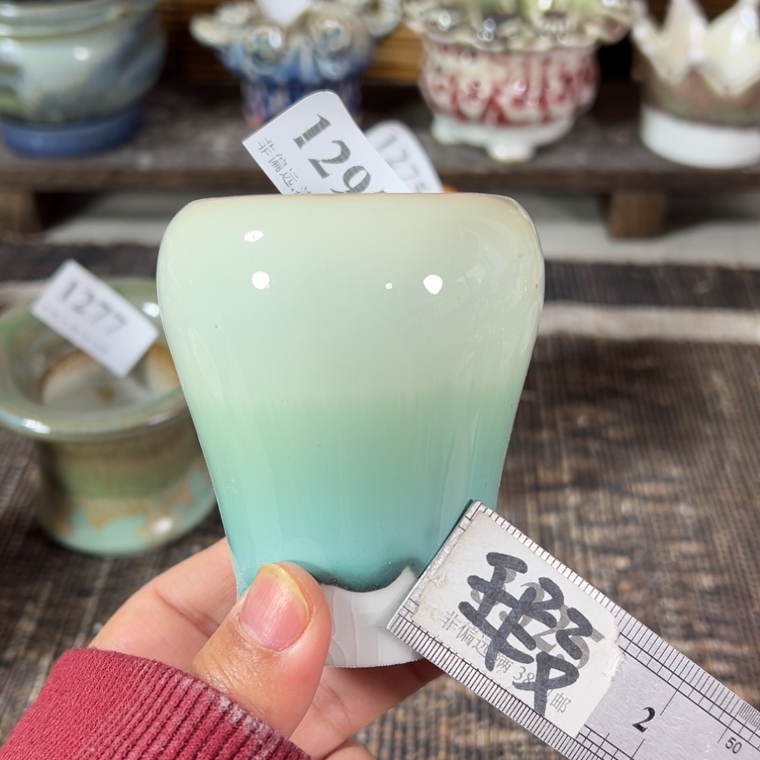 红陶瑕疵景德镇手工花盆