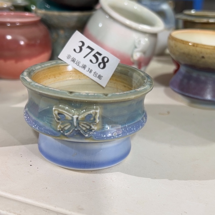 活动价满30包邮景德镇手工花盆