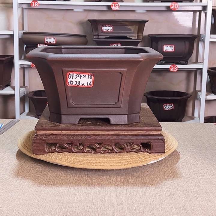 紫砂花盆紫砂花盆