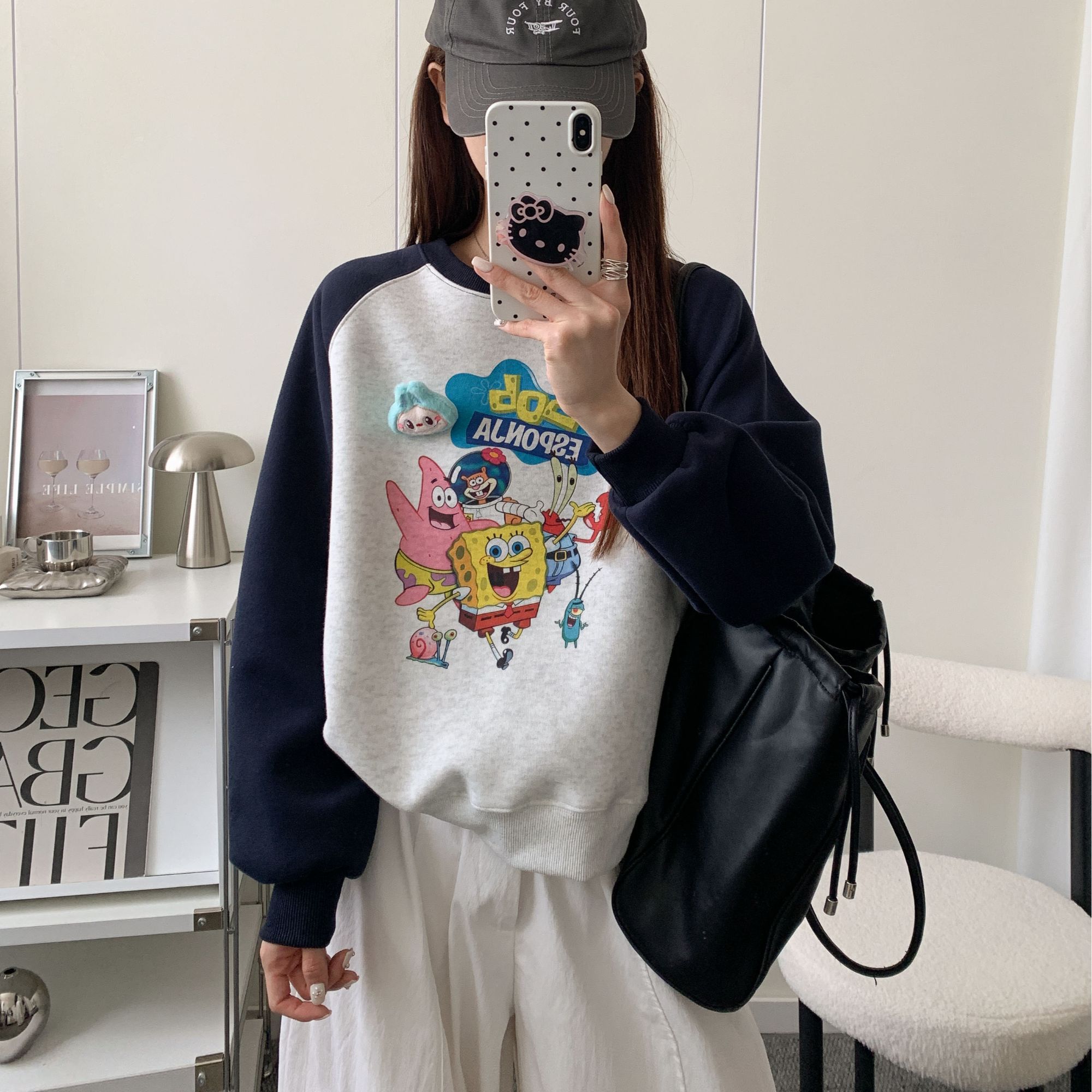 L衣长58    1033【海绵宝宝】卫衣