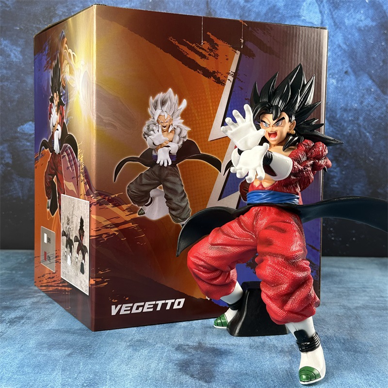 【现货】七龙珠GT超五贝吉特手办超级赛亚人孙悟空贝吉特模型摆件