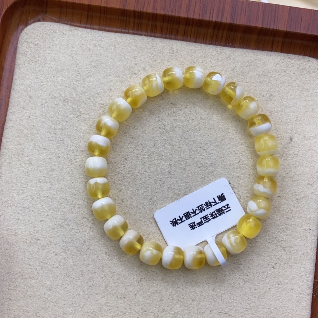 蜜蜡珠宝奇石未镶嵌心**风