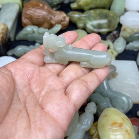 和田玉未镶嵌颈饰92