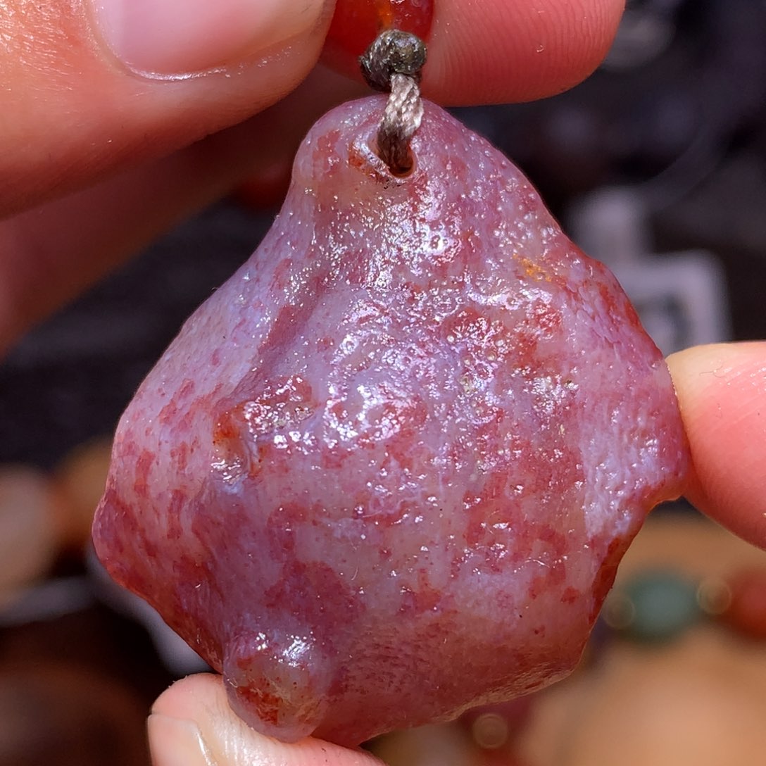 未镶嵌玛瑙/玉髓珠宝半成品