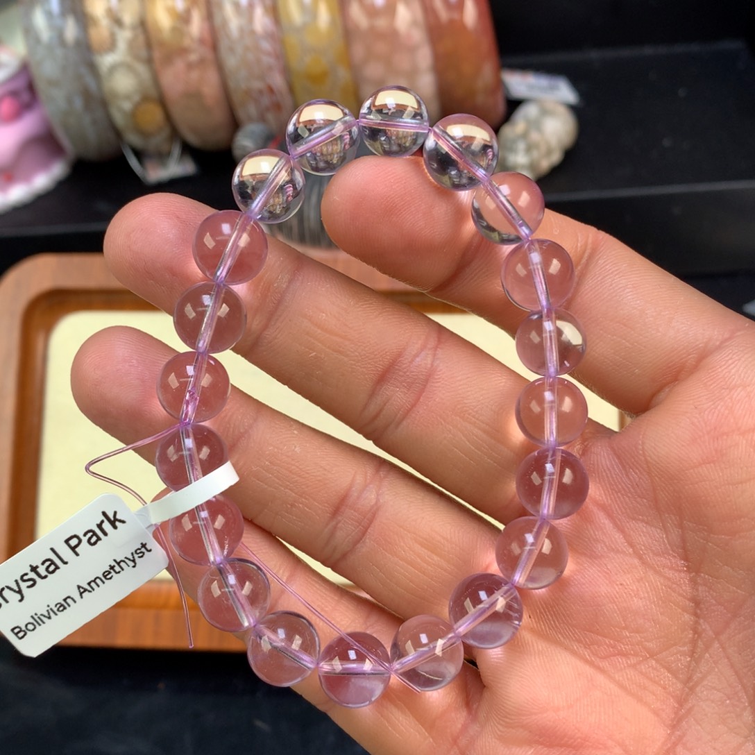 硅化珊瑚（珊瑚玉）未镶嵌颈饰8号紫水10m