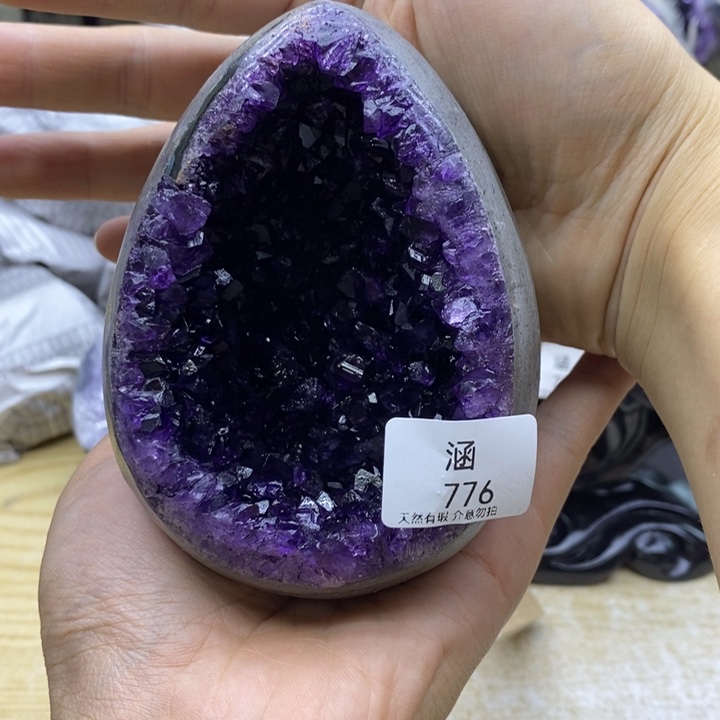 未镶嵌紫晶大型摆件（非配饰）贻****茶