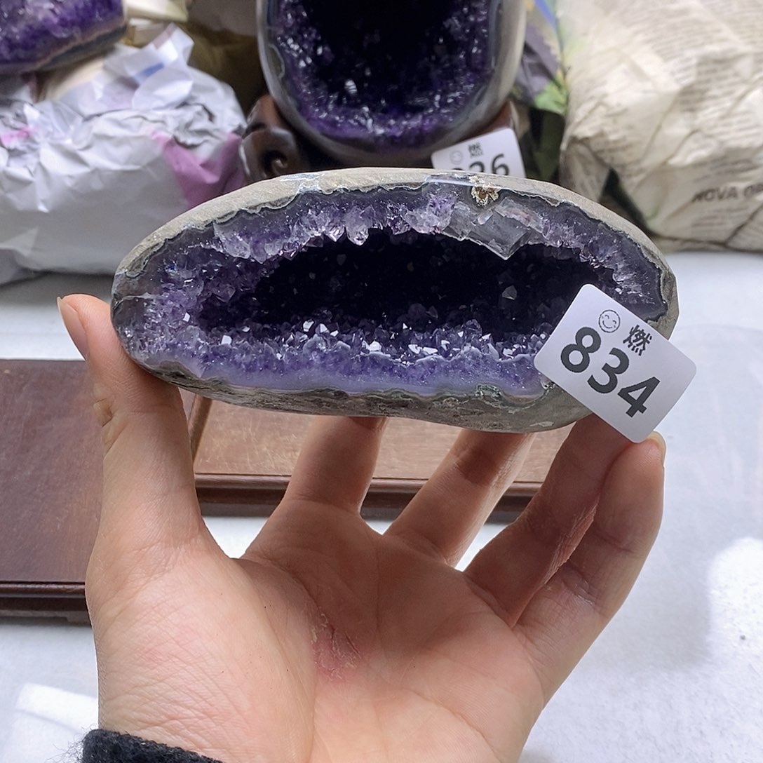 紫晶大型摆件（非配饰）未镶嵌