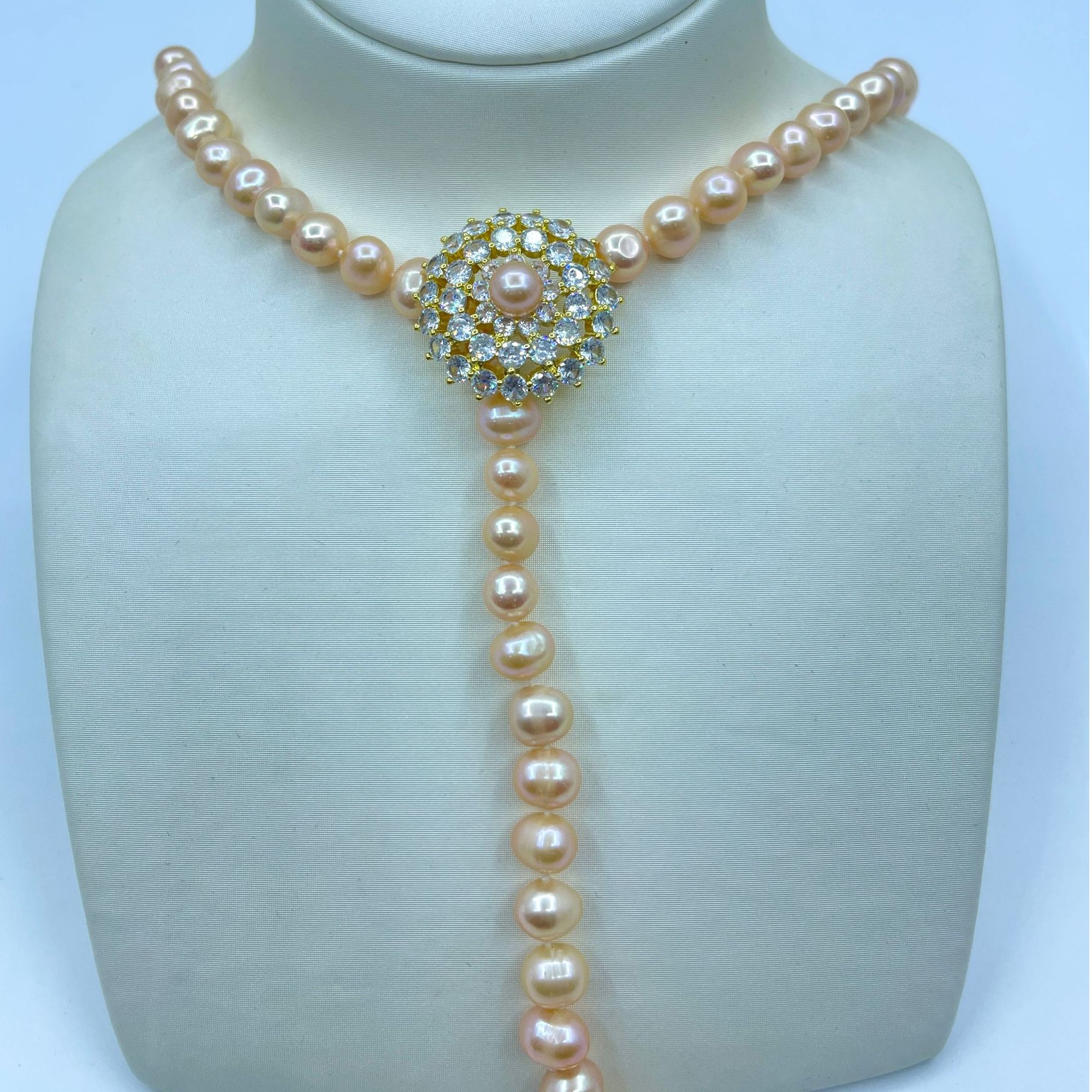 非金属珐琅项链 绯月缠星