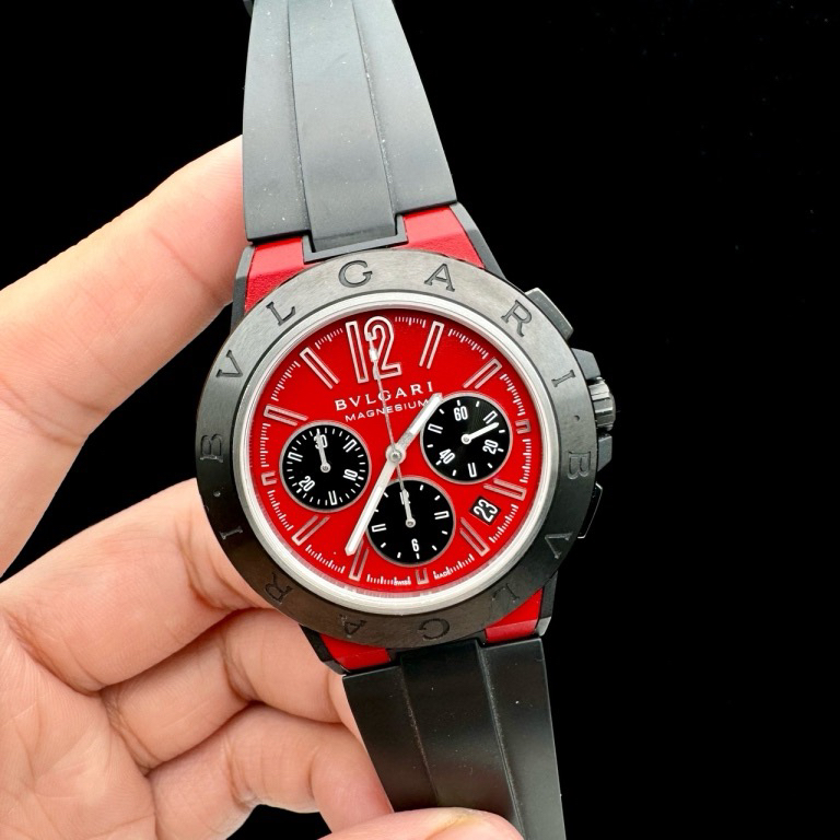 99新 BVLGARI/宝格丽 宝格丽机械 镁合金、和陶瓷 42.5毫米 