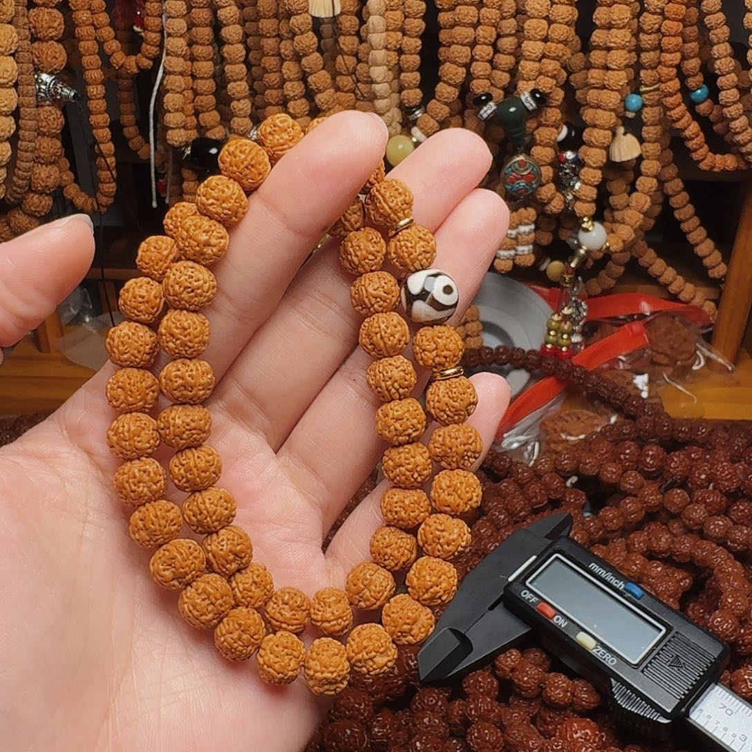 宁***享金刚菩提吊坠8双圈原皮