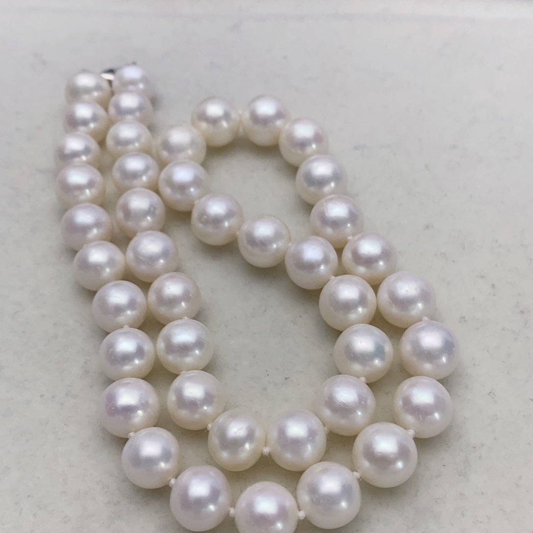 【闪购商品】淡水珍珠颈饰未镶嵌9-10mm