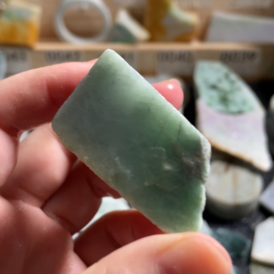 翡翠未镶嵌颈饰天然翡翠