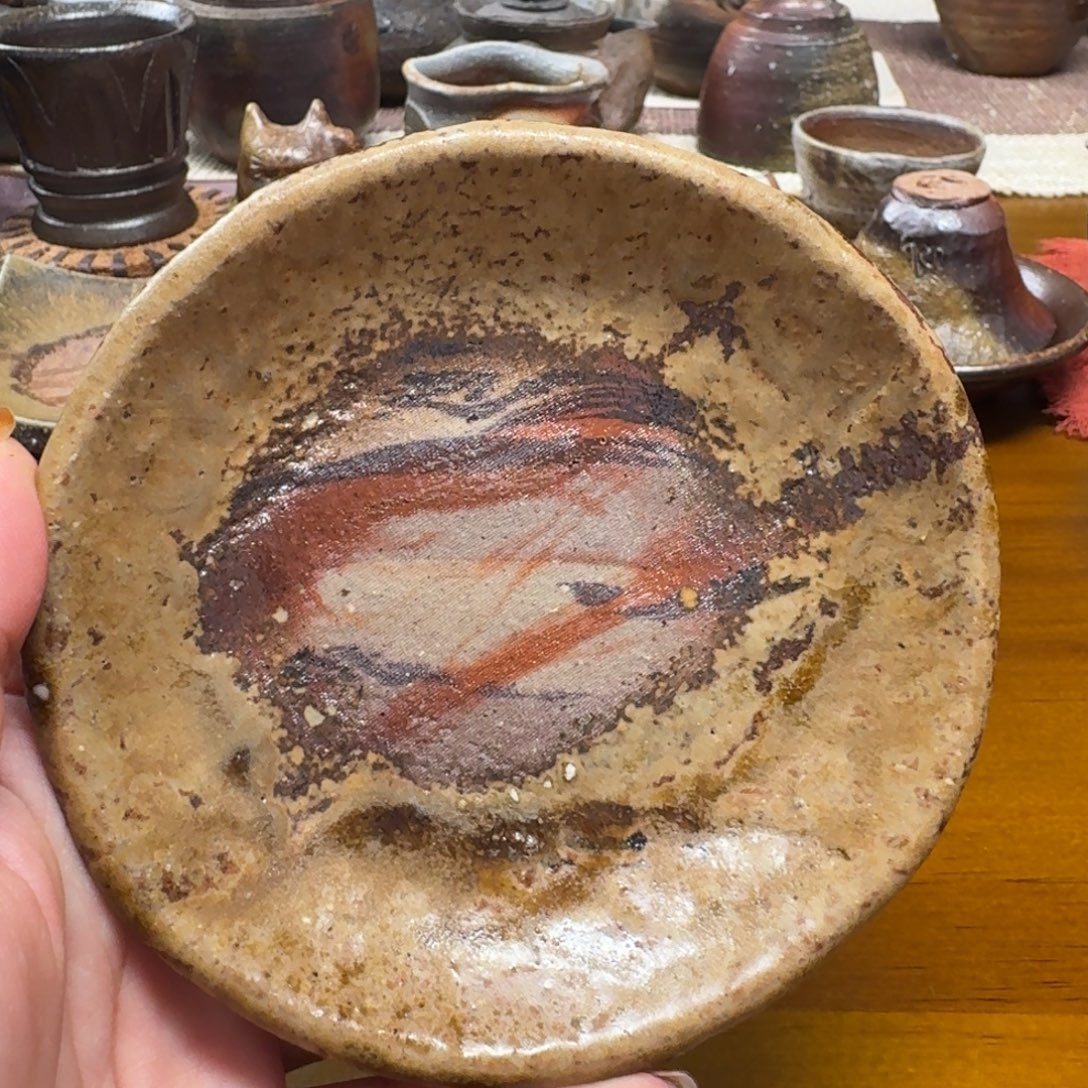 备前烧 385末石都 皿