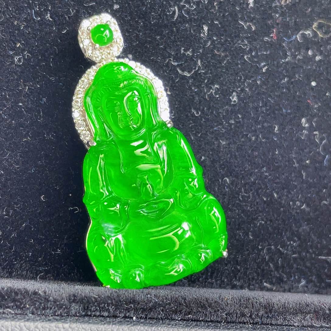 翡翠吊坠(不含链)未镶嵌