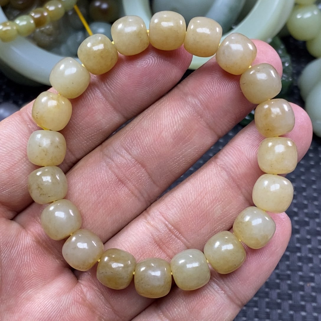 和田玉手链未镶嵌