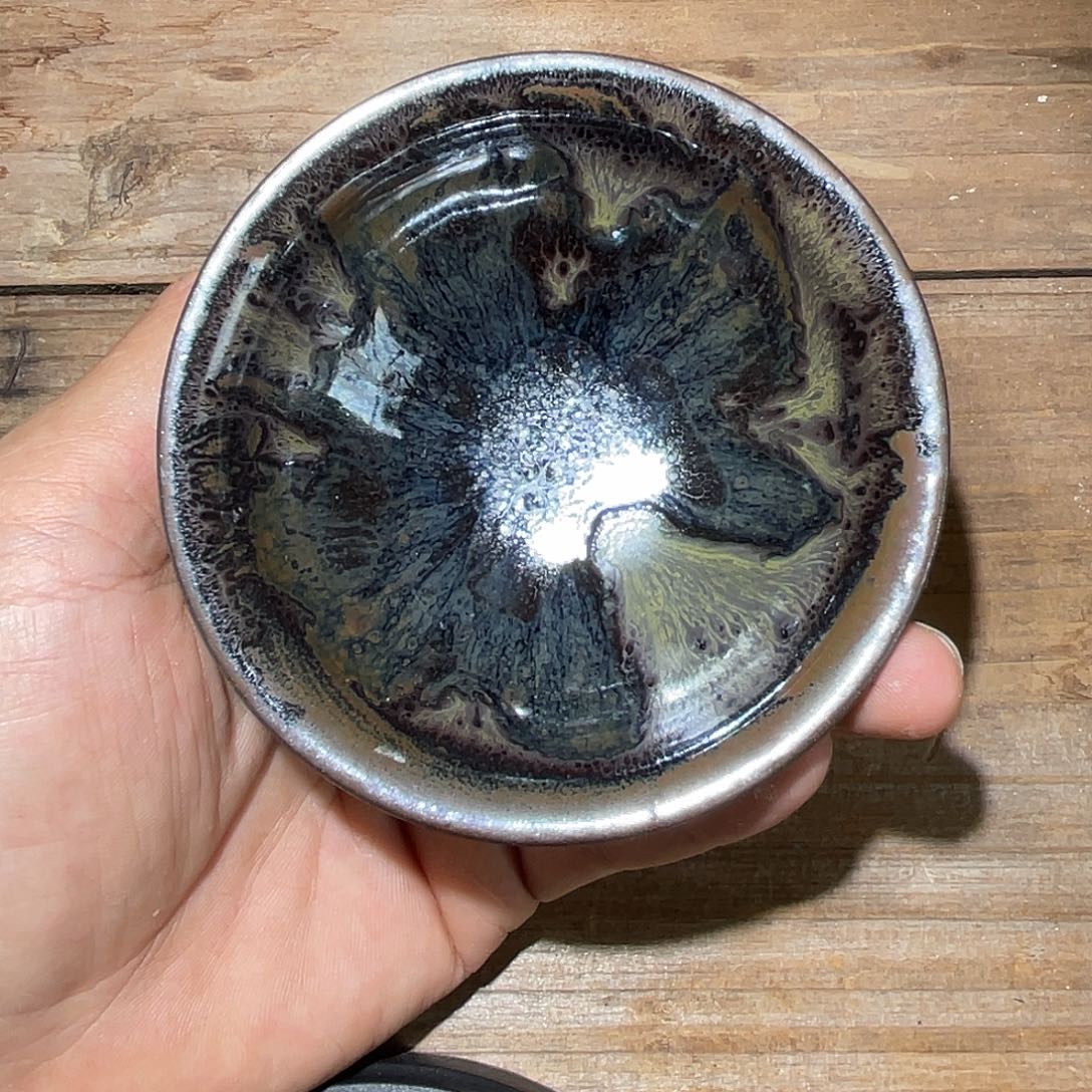 茶盏建窑建盏柴烧208