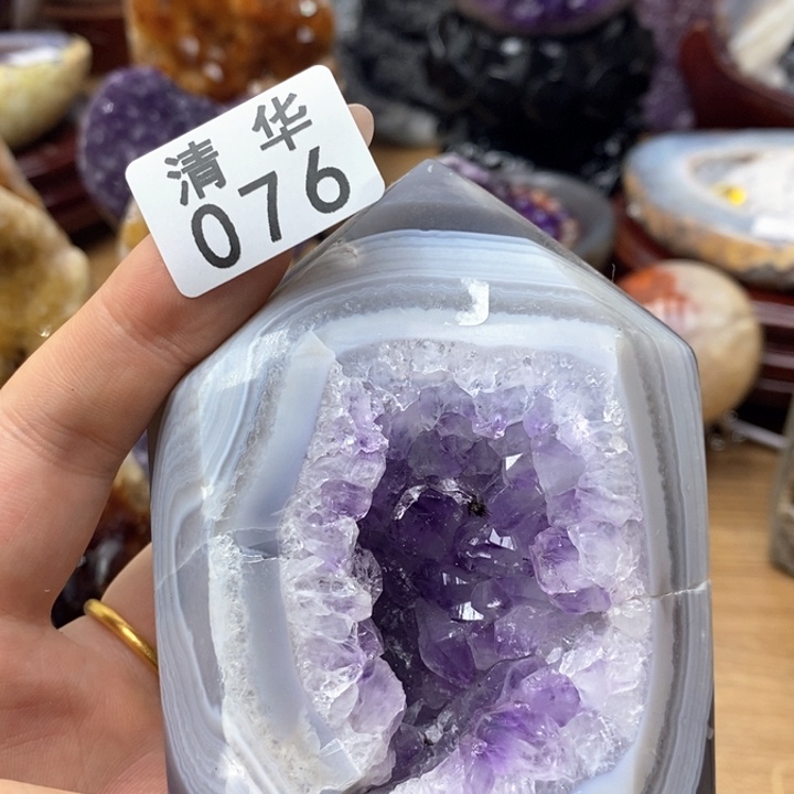 紫晶水晶未镶嵌未镶嵌076