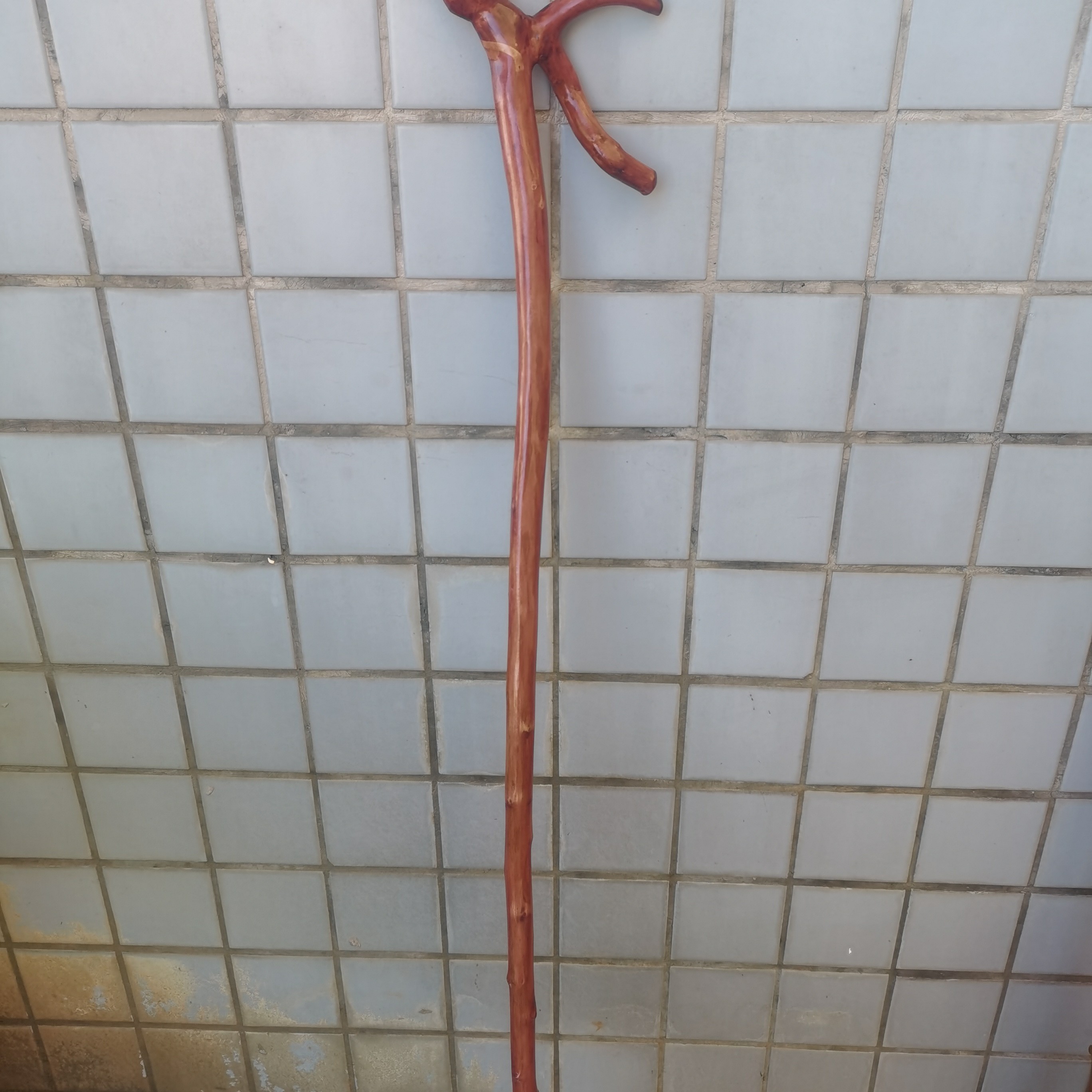 38号纯手工制作红刺刺拐杖