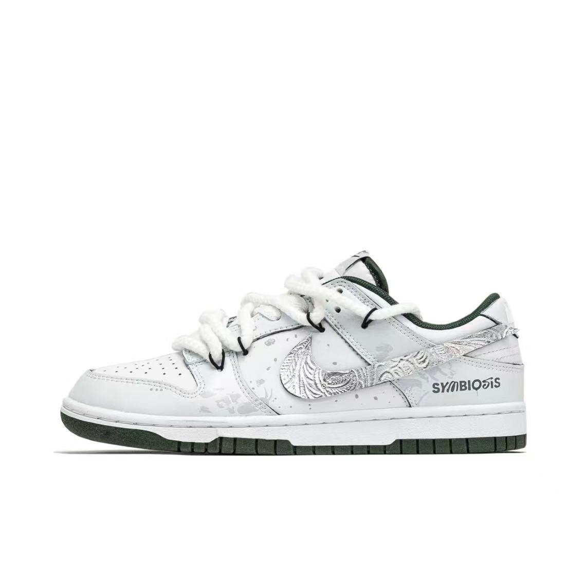 定制球鞋Nike/耐克 Dunk 青谧浮影 百搭 耐磨 低帮 板鞋 男女同款