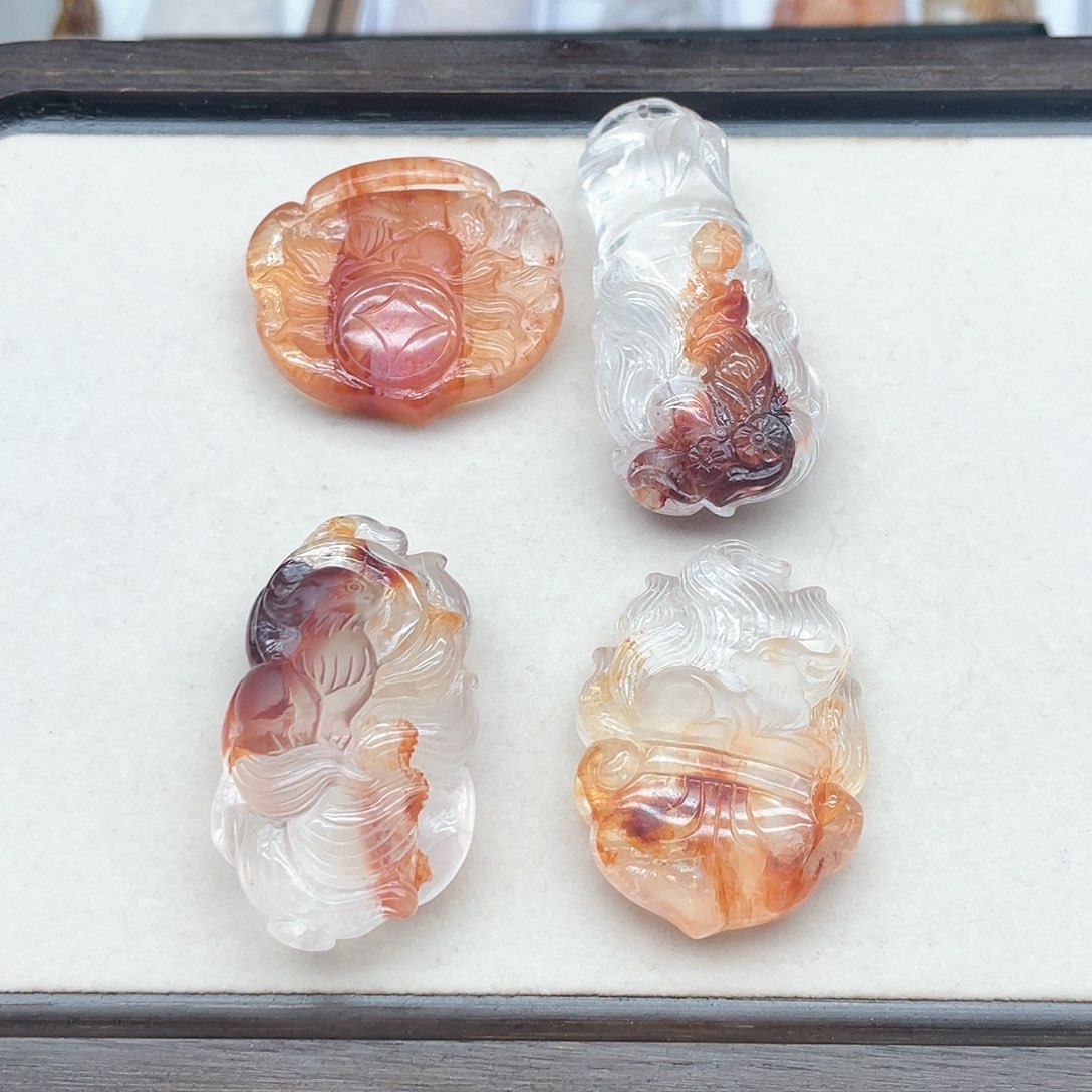 水晶吊坠(不含链)未镶嵌季*沐