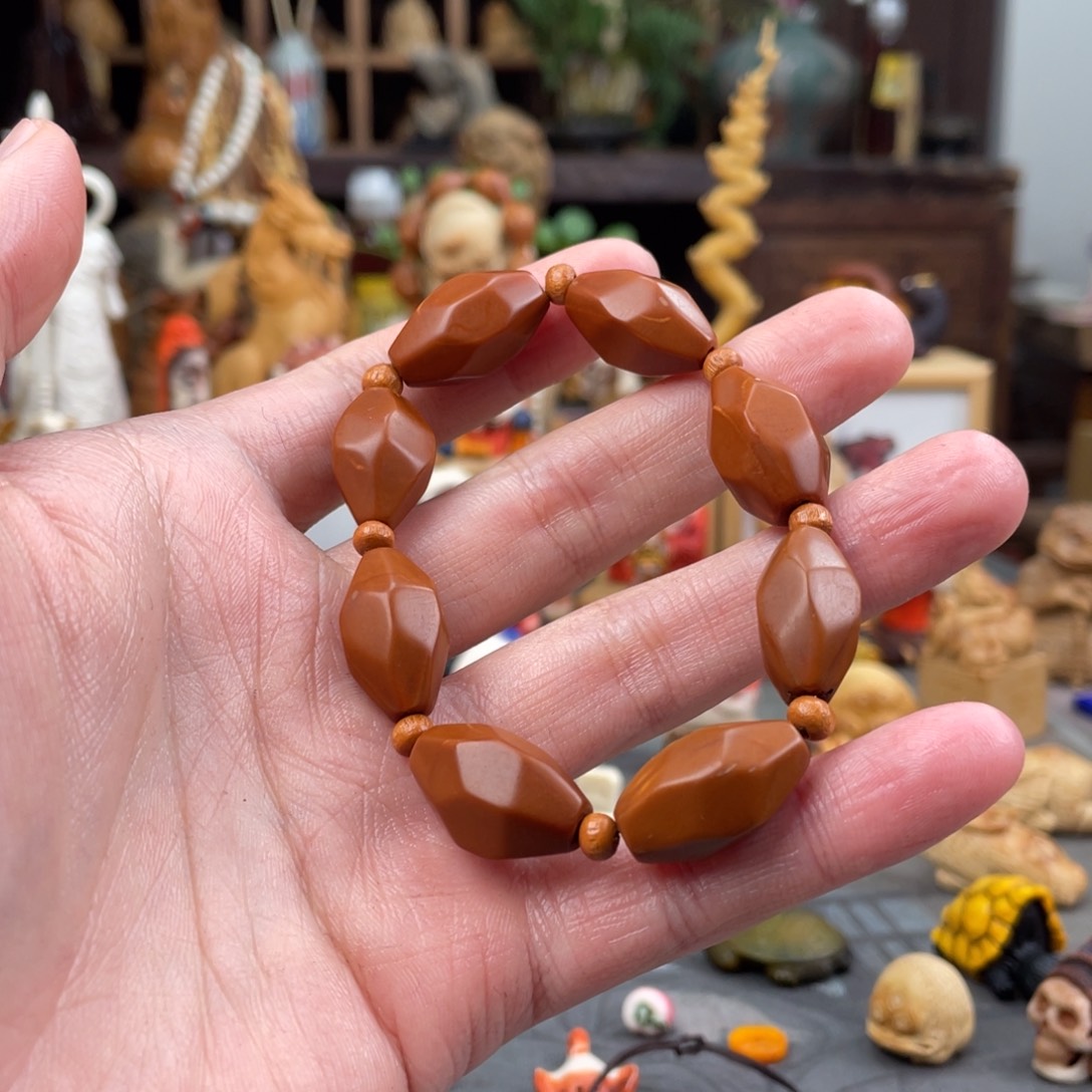 木方颜竹木艺术手串