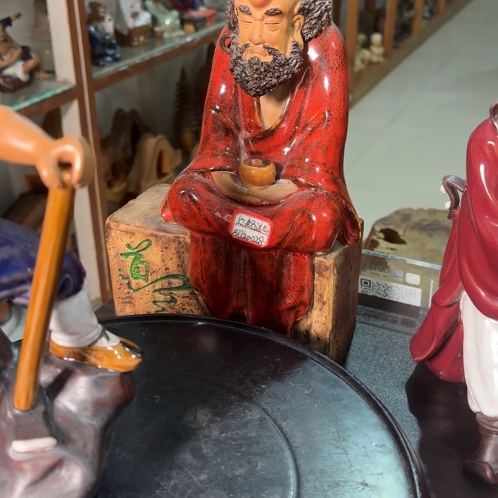 黄***家陶瓷陶瓷特价达摩微瑕