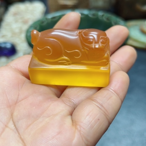 吊坠白玉菩提东*