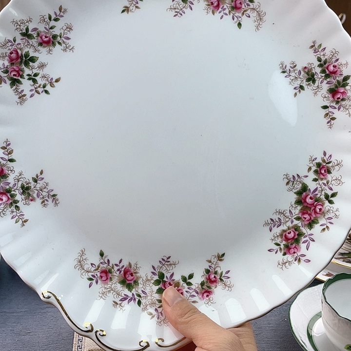 中古欧瓷瓷器小房子