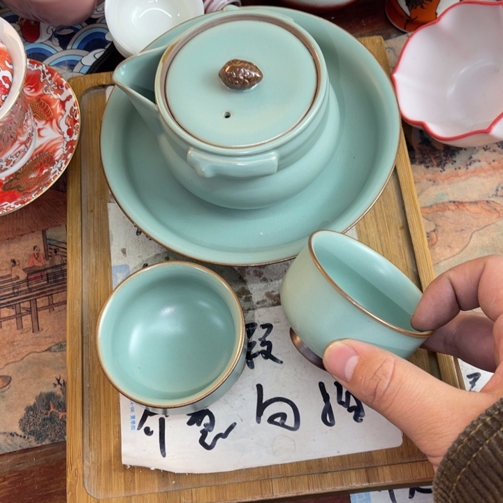 紫砂陶瓷茶具微瑕介意勿拍