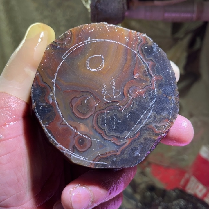 糖***宝定制玛瑙玛瑙手镯公主扣