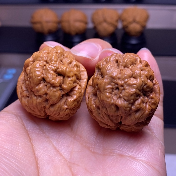 把件文玩核桃血舍利12