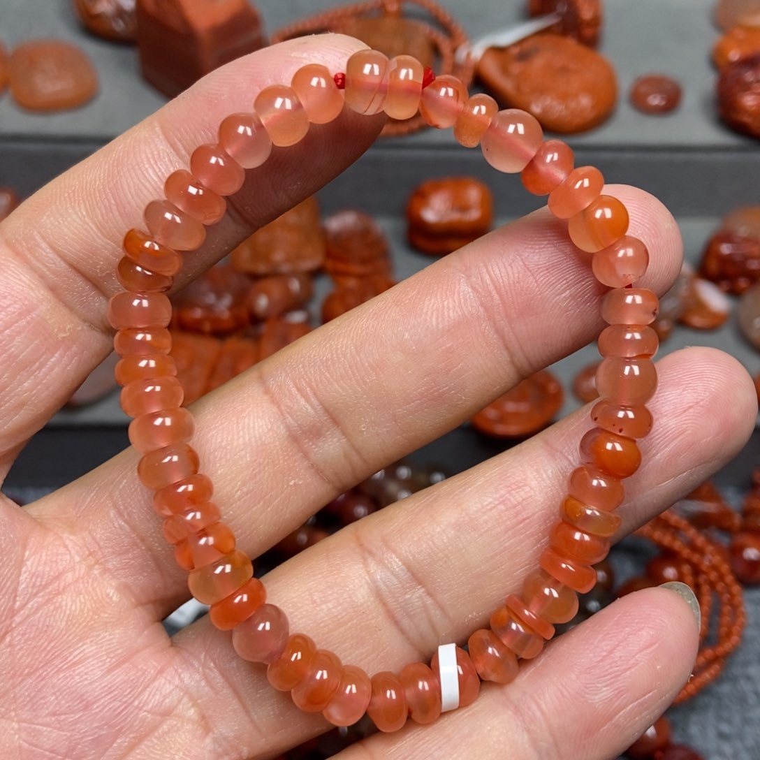 【闪购商品】南红玛瑙手串未镶嵌7mm