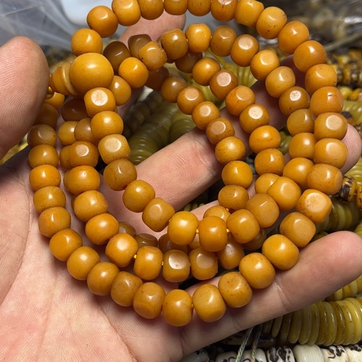 玻璃颈饰3737。1包