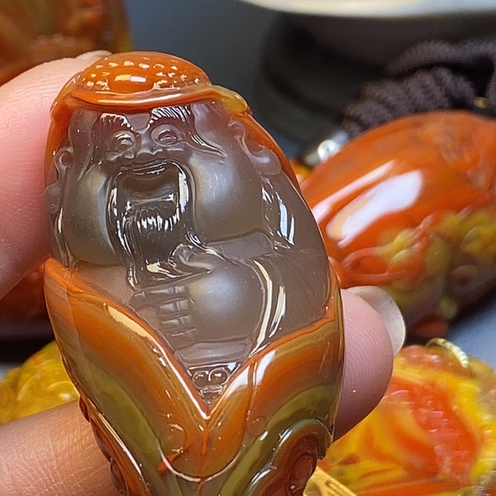 玛瑙/玉髓手串未镶嵌留****9