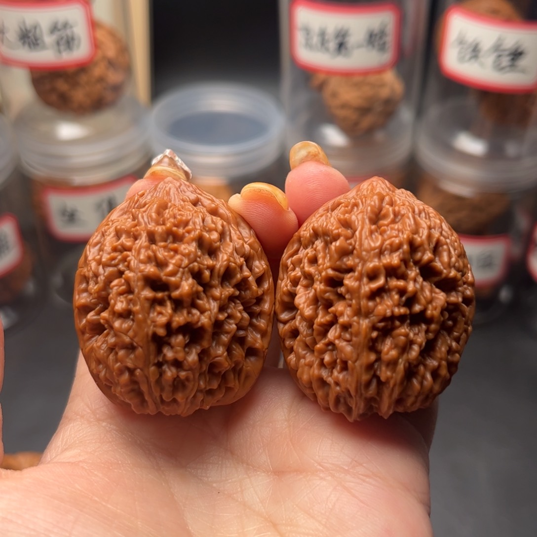 文玩核桃把件大蒜头