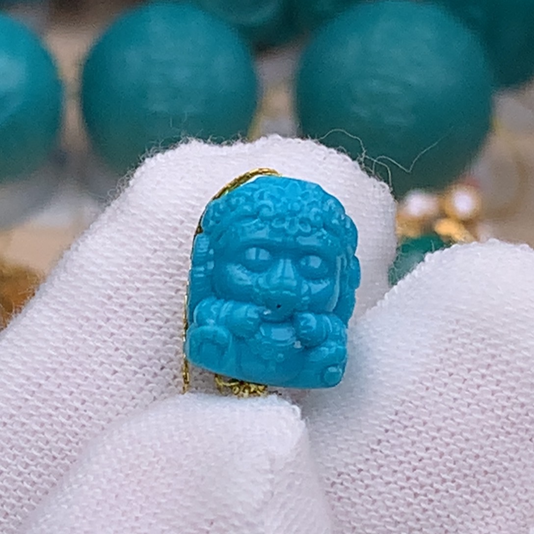 未镶嵌绿松石珠宝奇石