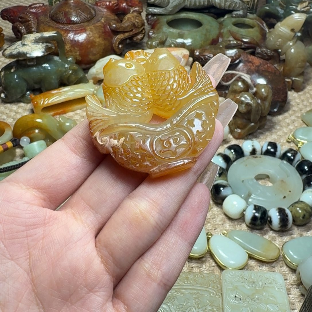 吊坠白玉菩提挂件