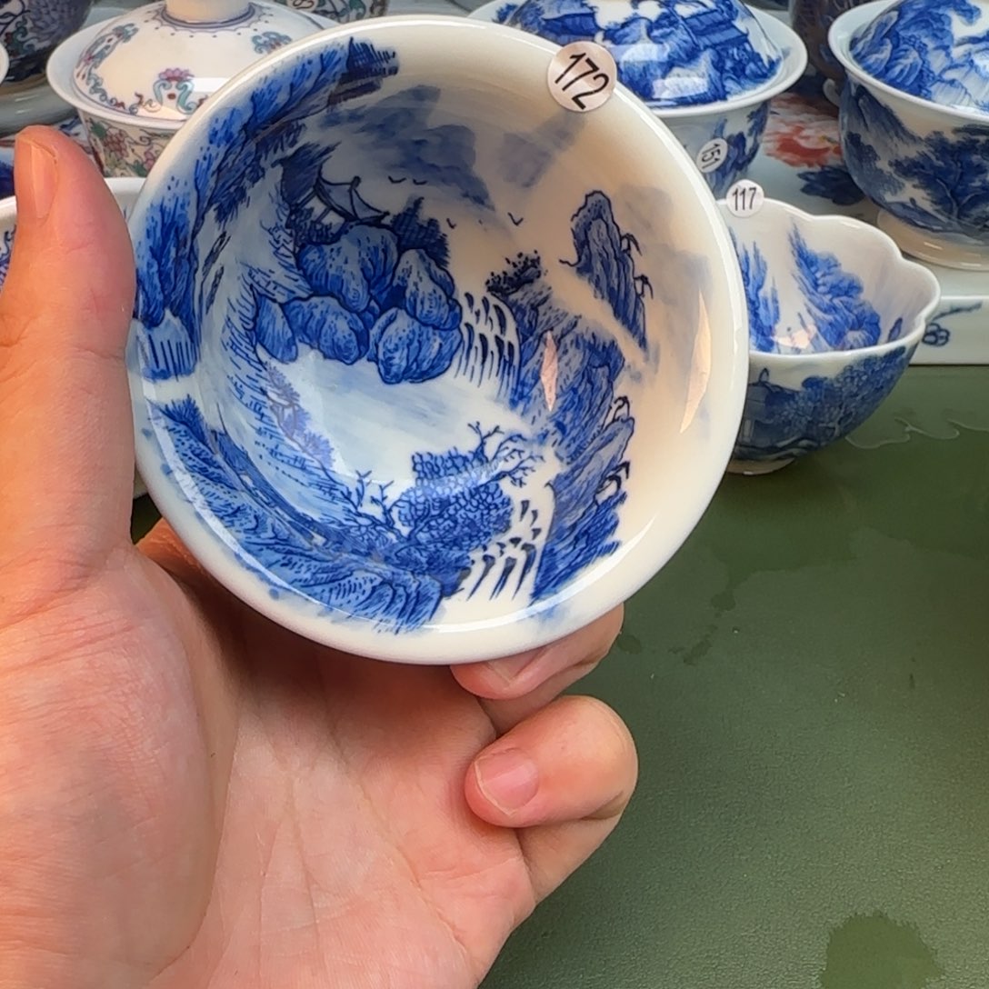 彦祖纯手工手绘茶具172