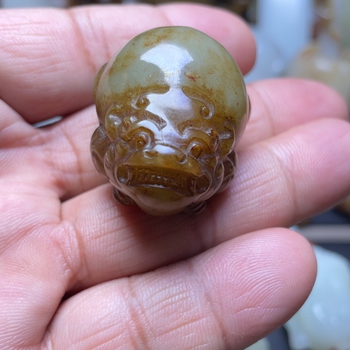 和田玉未镶嵌吊坠(不含链)