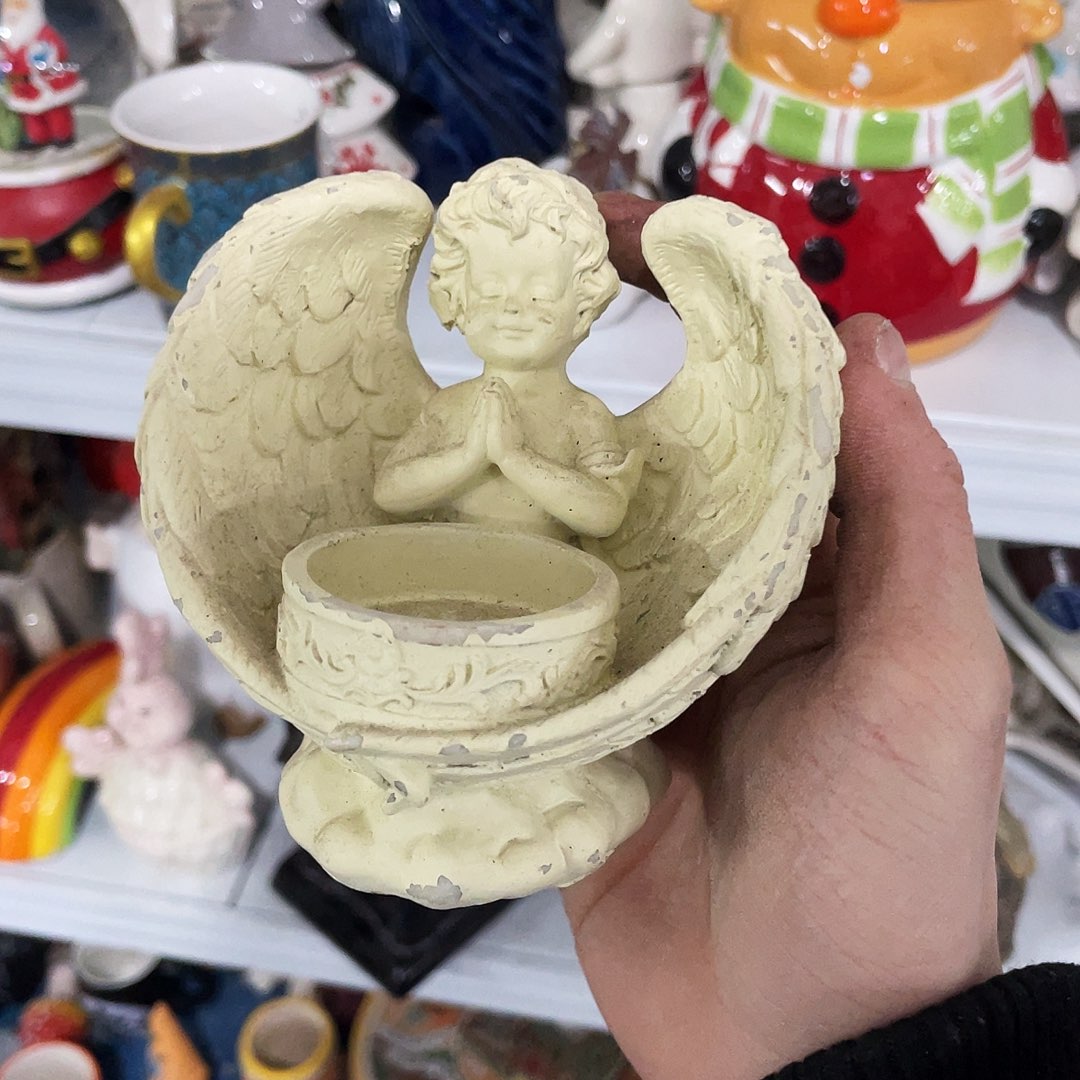 摆件是**呀  磕碰。          