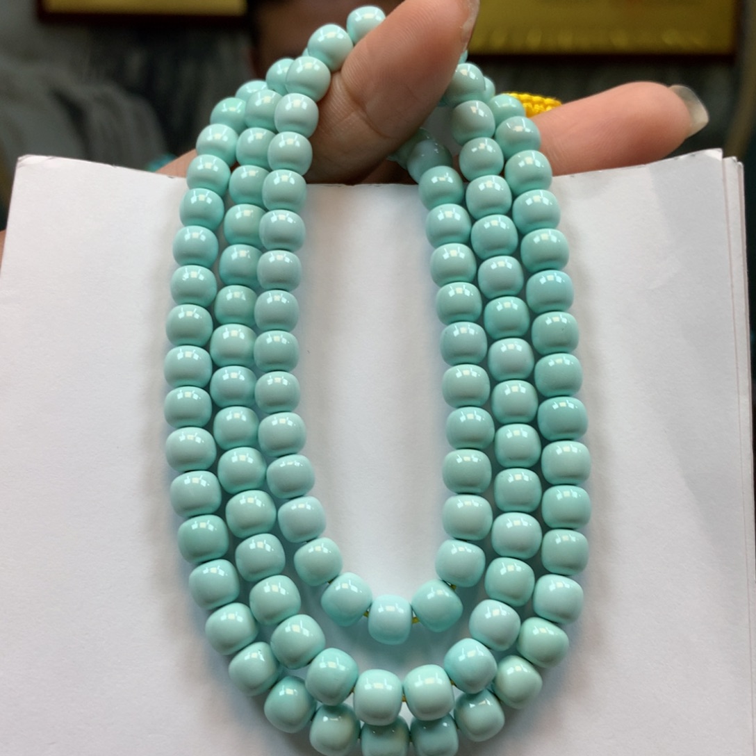 绿松石长链未镶嵌