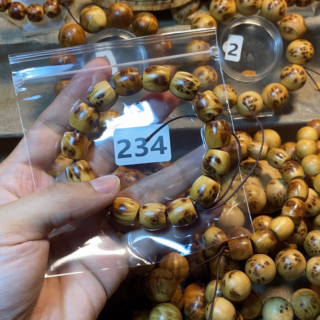 柏木（崖柏）ღ***崖柏鼓珠1.3–234