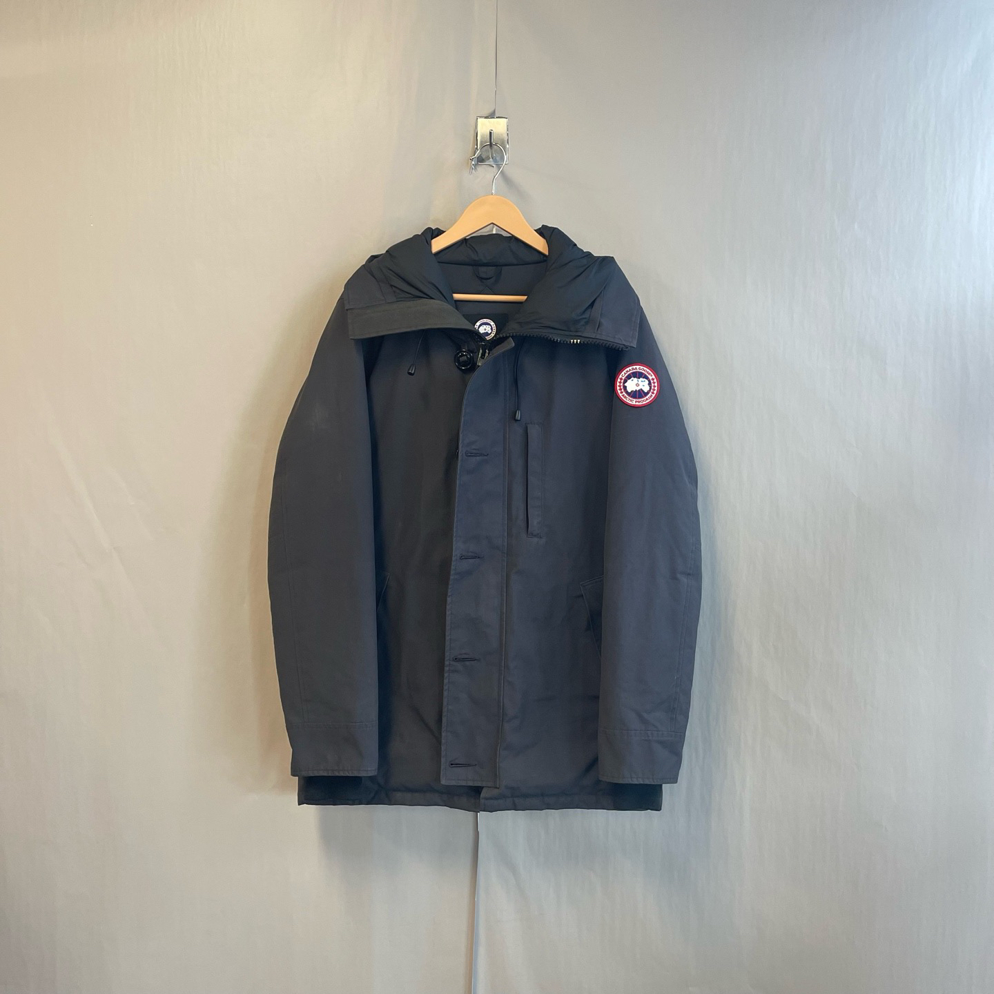 99新 CANADA GOOSE 派克系列中长款羽绒服 L码 #8781