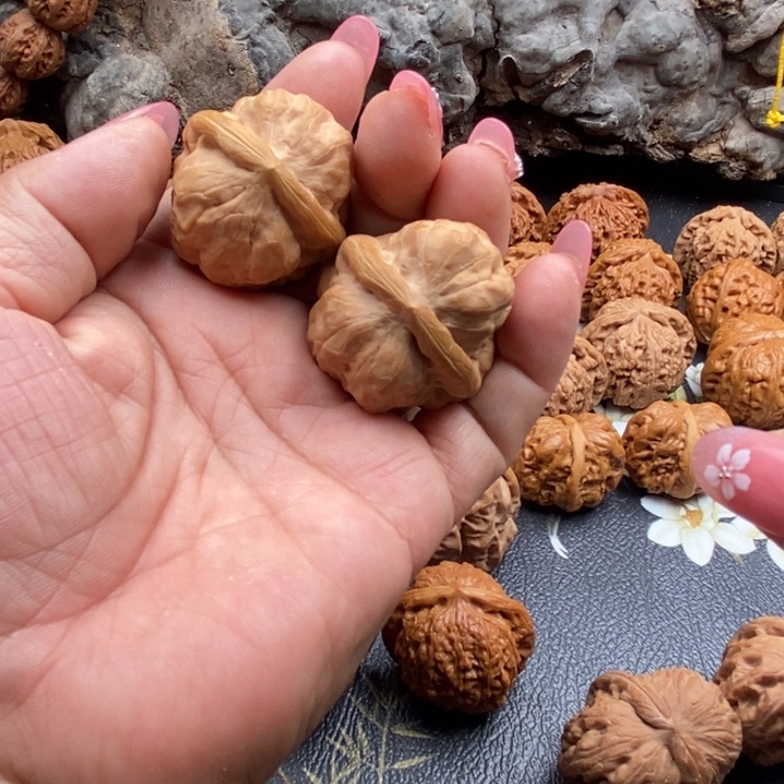 文玩核桃把件微修35古蝉