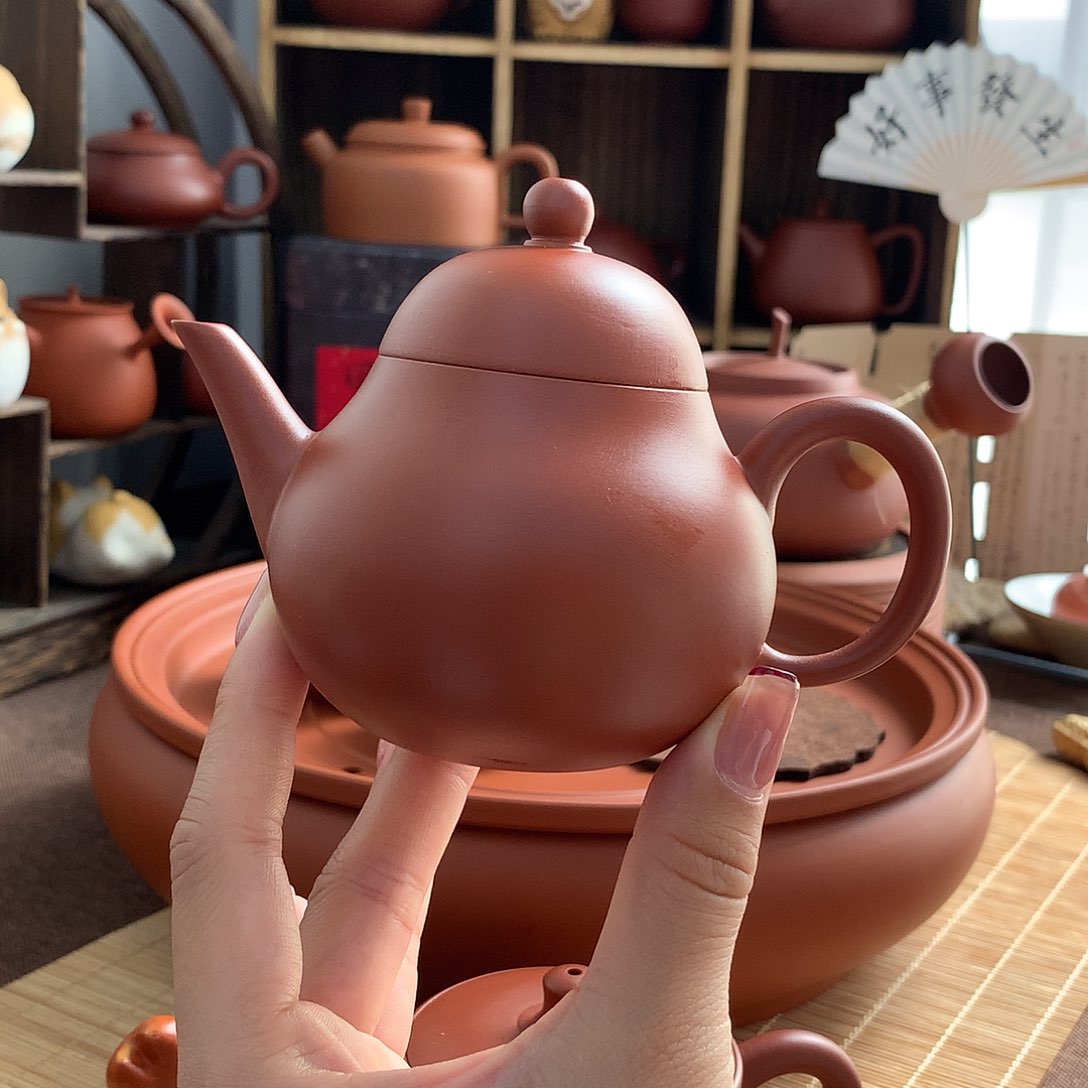 潮州原矿手拉壶梨壶140cc