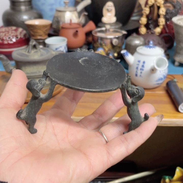 紫砂花瓶人生海海尽兴开怀